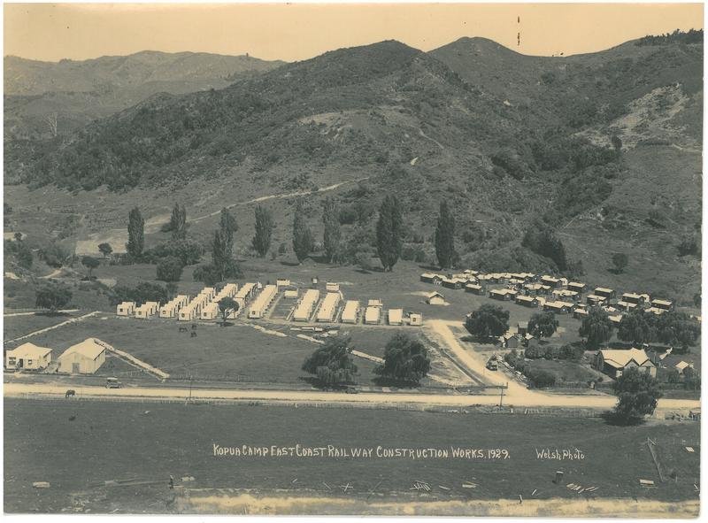 Kopua railway camp Tairawhiti Museum