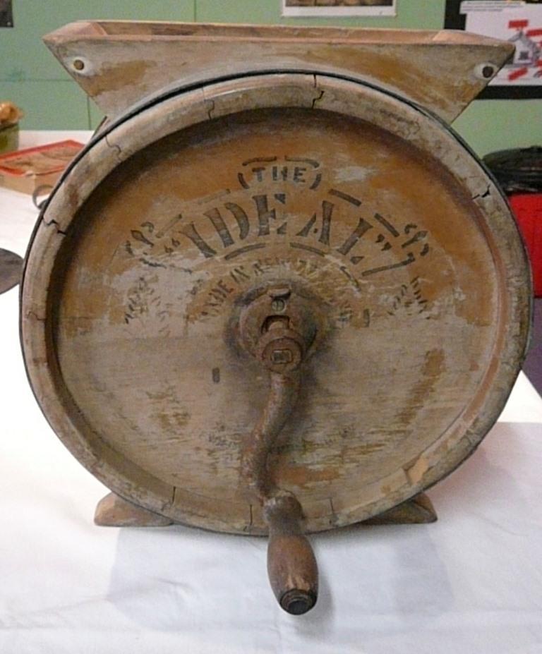 The Ideal butter churn Tairawhiti Museum