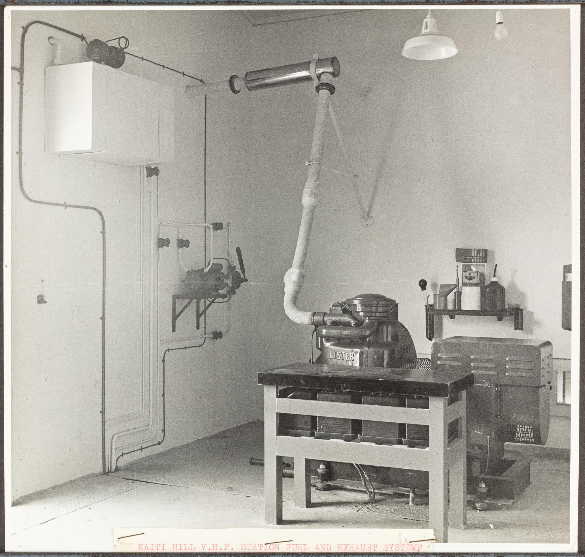 Kaiti Hill VHF Standby Engine Tairawhiti Museum